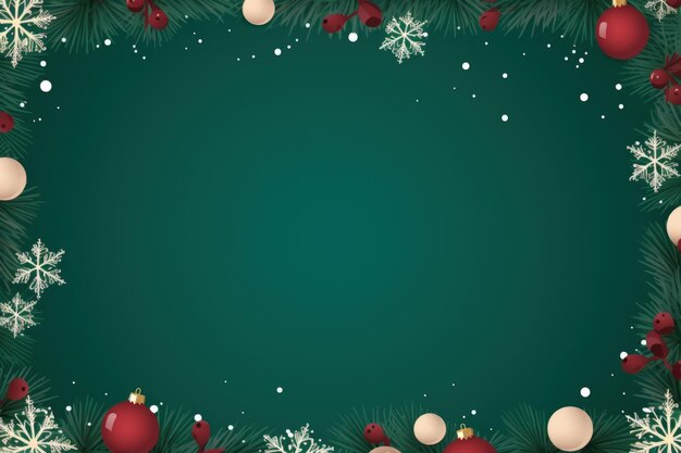 Fundo de Natal com espaço de cópia