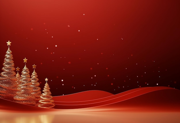 Fundo de Natal com espaço negativo imagem realista design ultra hd alto muito detalhado