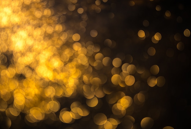 Fundo de natal com luzes desfocadas bokeh