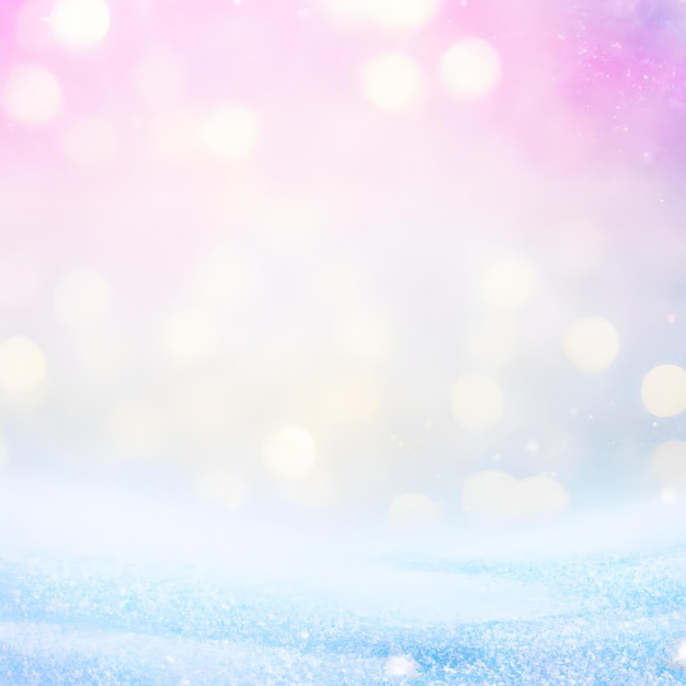 Fundo de natal com snowflakes_ai_generated