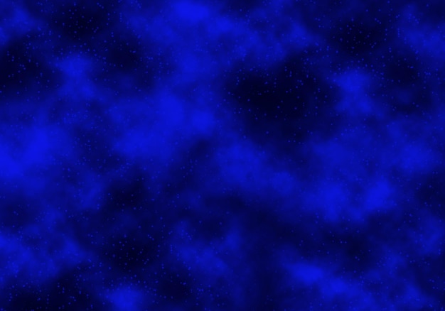 fundo de nebulosa azul abstrato