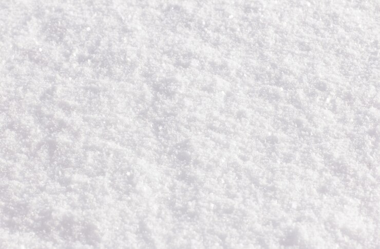 Fundo de neve branca fresca sem costura