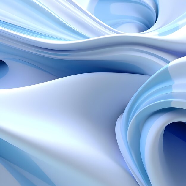 fundo de ondas 3D abstratas