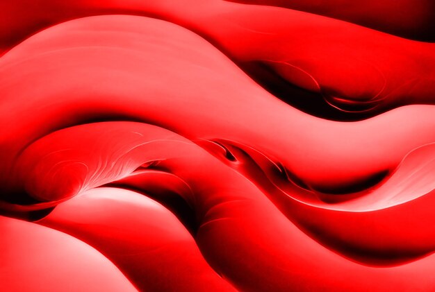 Fundo de ondas 3D abstrato HD