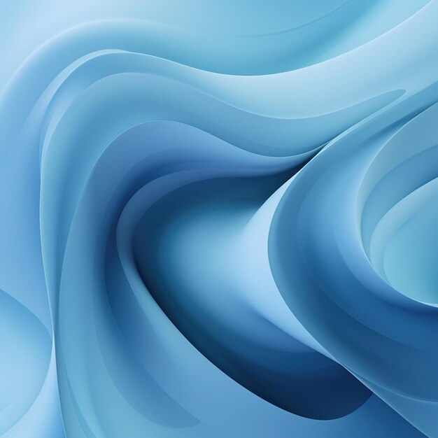 Foto fundo de ondas abstratas azuis no estilo de linhas de precisão desenho de ondas azuis