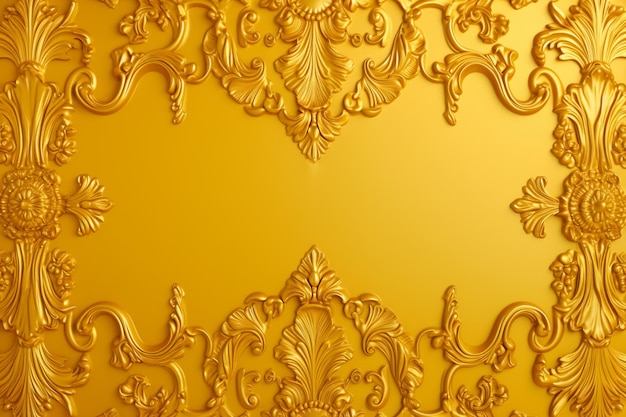 Fundo de ouro opulento