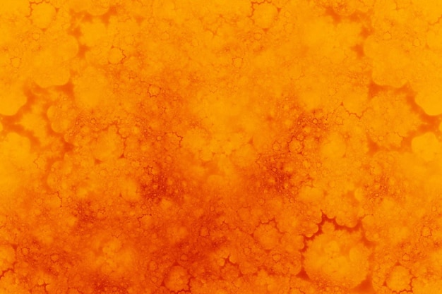 Fundo de outono Padrão de folha laranja vermelha Férias de Ação de Graças Outono Tinta suja Grunge líquido enferrujado