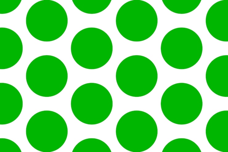 Foto fundo de padrão colorido png transparente bonito ponto de pólva em verde