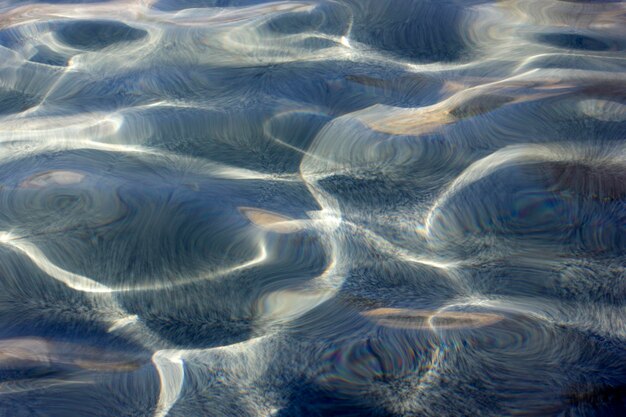 Fundo de padrão de onda de piscina