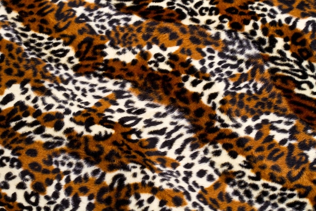 Fundo de padrão de pele de leopardo