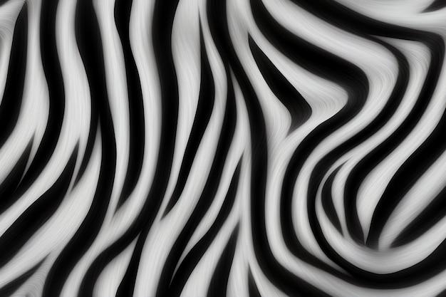 Foto fundo de padrão de pele de zebra realista