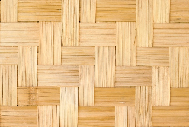 Fundo de padrão de trama de bambu