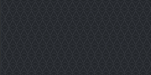Fundo de padrão geométrico sem costura preto e dourado