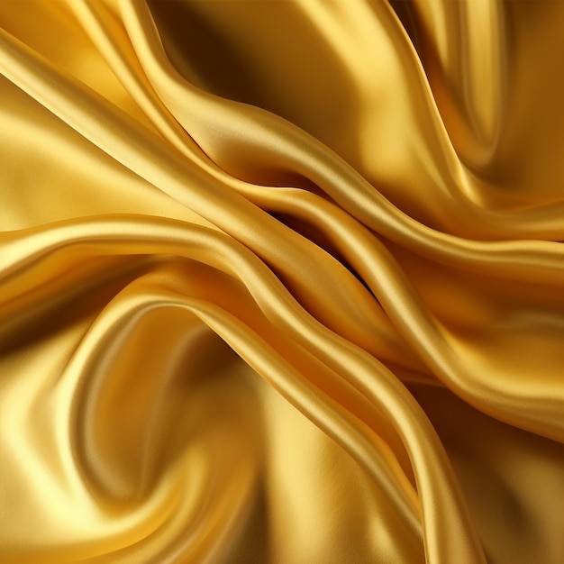 Fundo de pano de luxo abstrato de tecido dourado