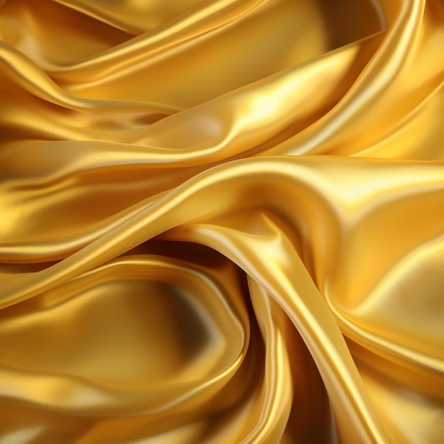 Fundo de pano de luxo abstrato de tecido dourado