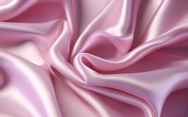 Fundo de pano de seda rosa macio brilhante