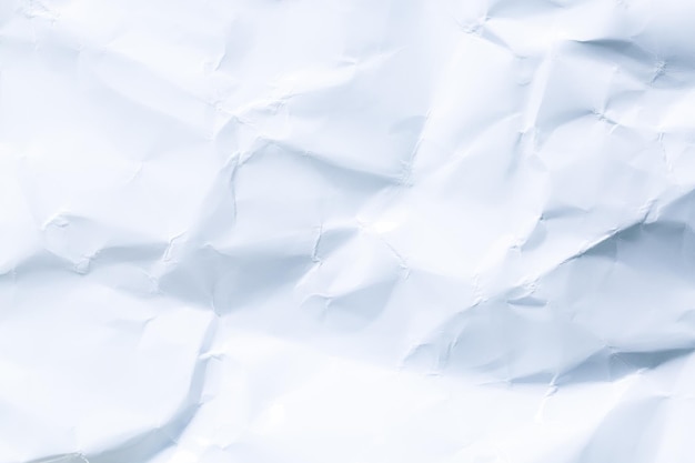 fundo de papel amassado, papel de textura de fundo amassado branco