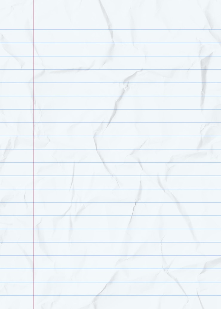 Foto fundo de papel de caderno fundo de papel amassado de papel de caderno forrado
