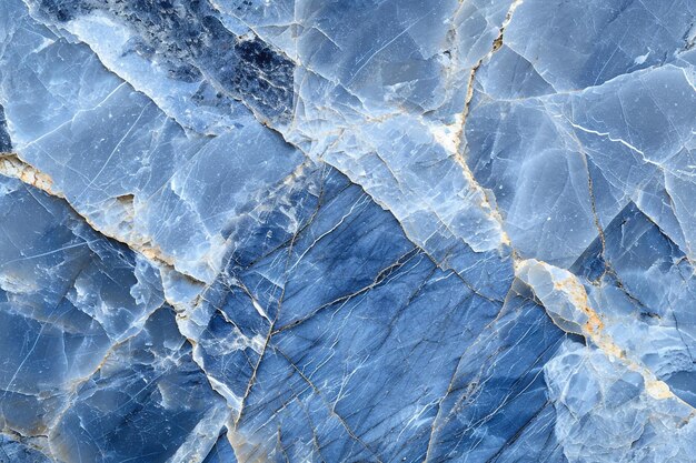 Fundo de papel de parede com padrão de mármore azul