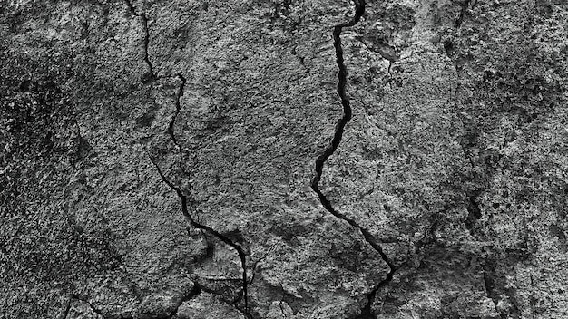 Fundo de papel de parede de pedra preta, sujeira em monocromático