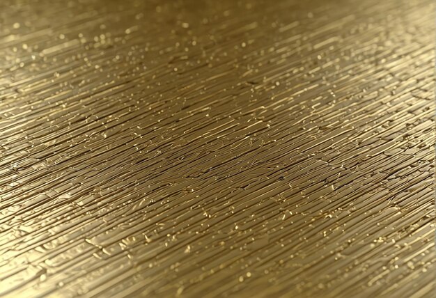 fundo de papel de parede de textura de metal dourado um close-up de uma superfície metálica dourada