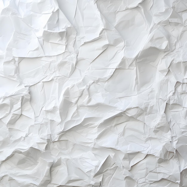 Fundo de papel esfarrapado branco textura de papel esfaqueado IA gerativa