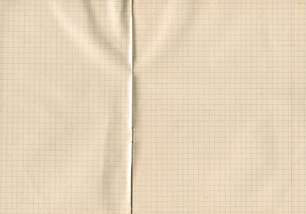 Foto fundo de papel milimetrado vintage