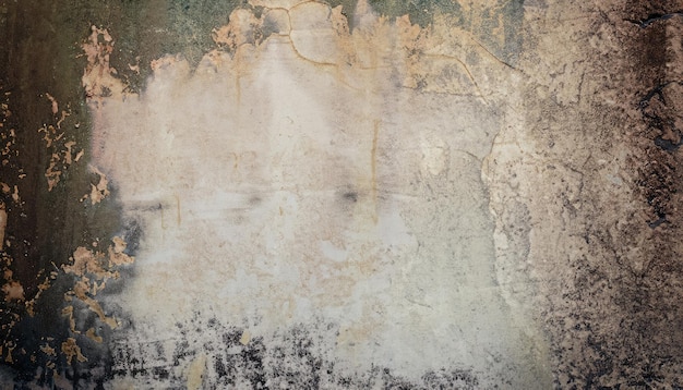 Fundo de parede com textura angustiada e manchado