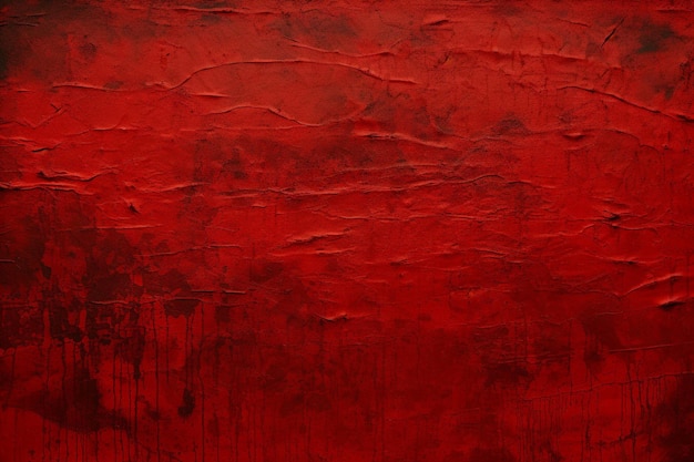 Fundo de parede de cimento pintado de vermelho