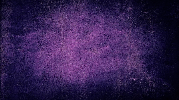 fundo de parede de concreto de cimento abstrato roxo grunge escuro