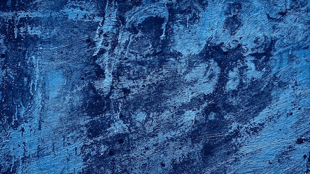 fundo de parede de concreto de cimento de textura abstrata azul