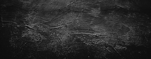 fundo de parede de concreto de cimento de textura suja preta abstrata