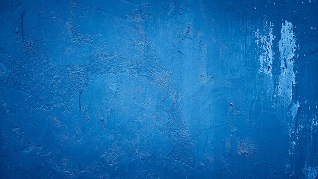 fundo de parede de concreto de cimento textura azul abstrata