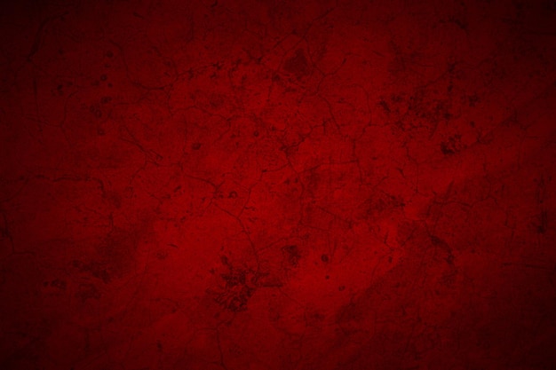 Fundo de parede de estuque vermelho decorativo abstrato grunge vermelho