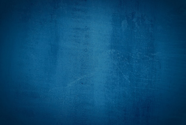 Fundo de parede de textura de concreto vintage grunge azul
