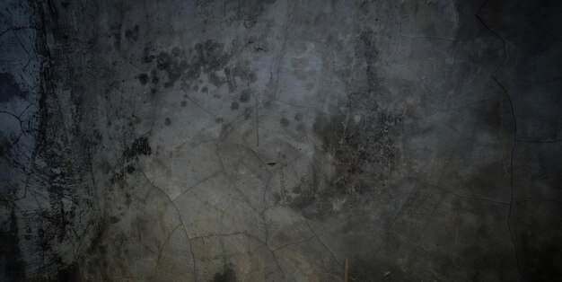 Fundo de parede escura assustadora paredes velhas cheias de manchas e arranhões fundo de parede do conceito de horror