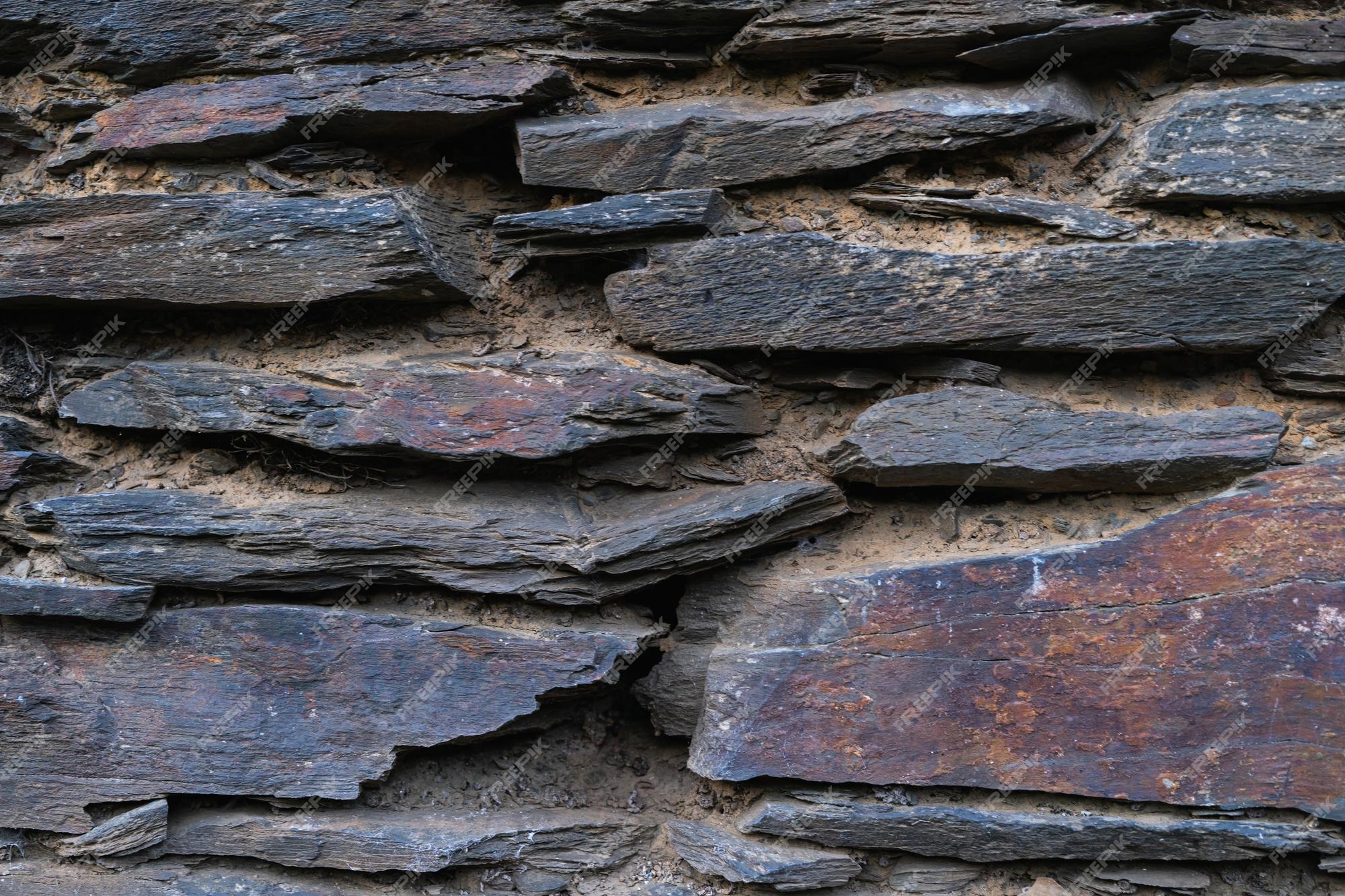 Foto de Muro De Pedra Feito De Pedras Naturais e mais fotos de stock de  Alemanha - Alemanha, Ardósia, Fotografia - Imagem - iStock