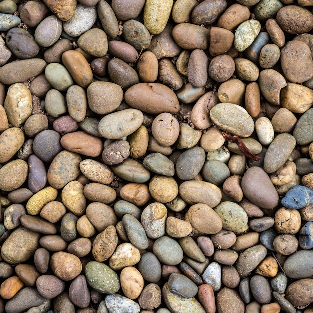 Fundo de pedra de seixos