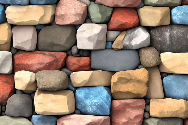 fundo de pedra fundo de rocha papel de parede de pedra AI generativo