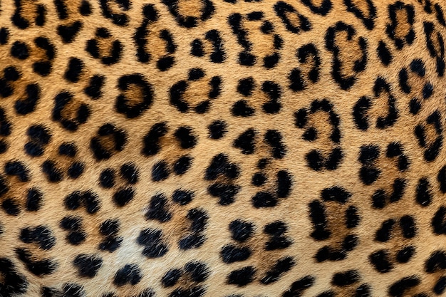 Fundo de pele de leopardo (pele real)