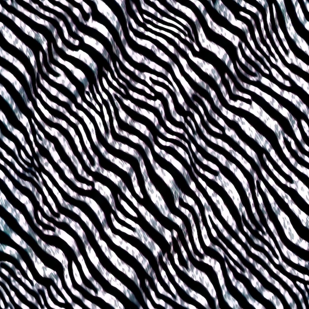 Fundo de pele de zebra pele de zebra padrão sem emenda arte digital