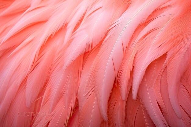 Fundo de pena de flamingo