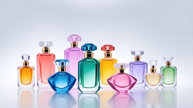 Fundo de perfume com design muito legal