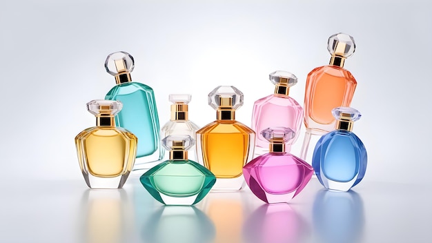 Fundo de perfume com design muito legal