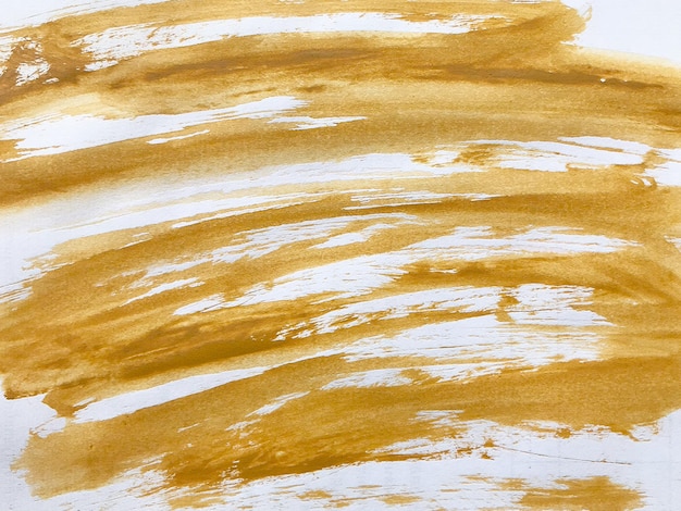 Fundo de pincel aquarela amarelo