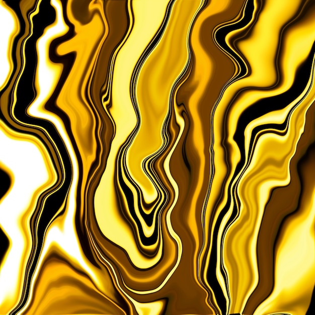 Fundo de pintura de arte abstrata de ouro moderno