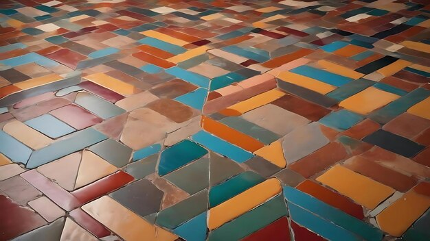 Fundo de piso de azulejos