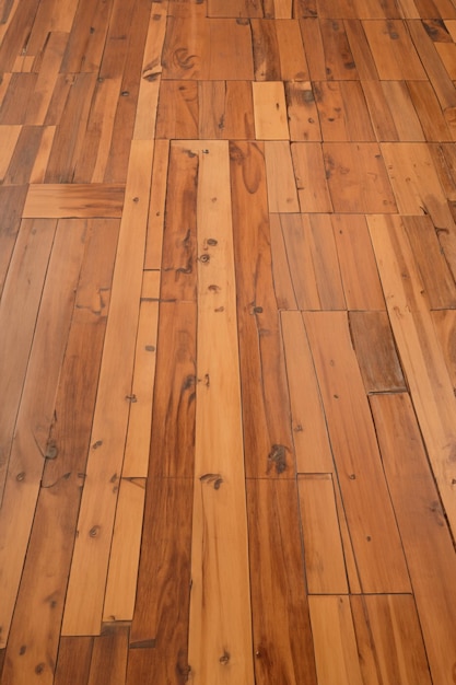 Foto fundo de piso de madeira marrom