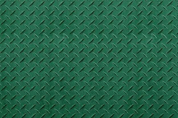 Fundo de placa de diamante de metal verde abstrato