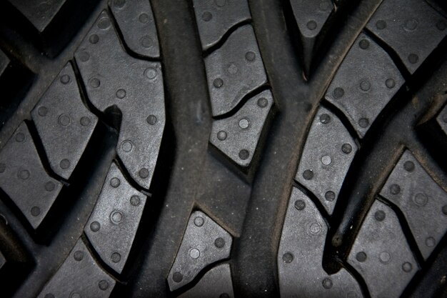 Foto fundo de pneu de carro, textura de pneu closeup fundo